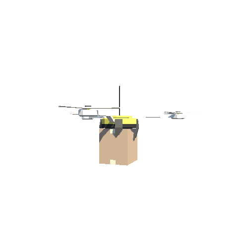 Box Drone With Box